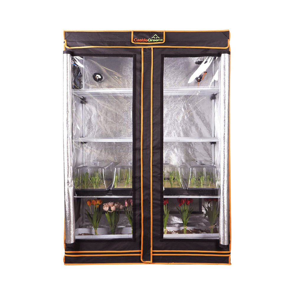 CastleGreens 1680D Multi-Tier Grow Tent 50" x 26" x 72"