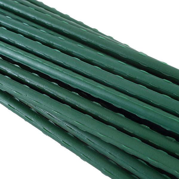 green plastic plant stakes CastleGreens Steel Garden Stakes – Agricova