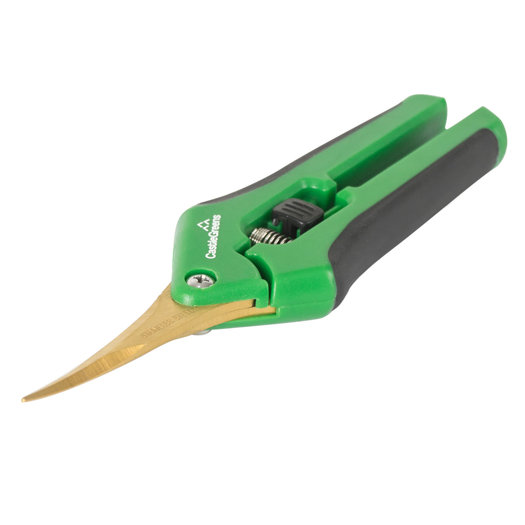 CastleGreens Pruner Titanium Curved Blade(Wholesale)