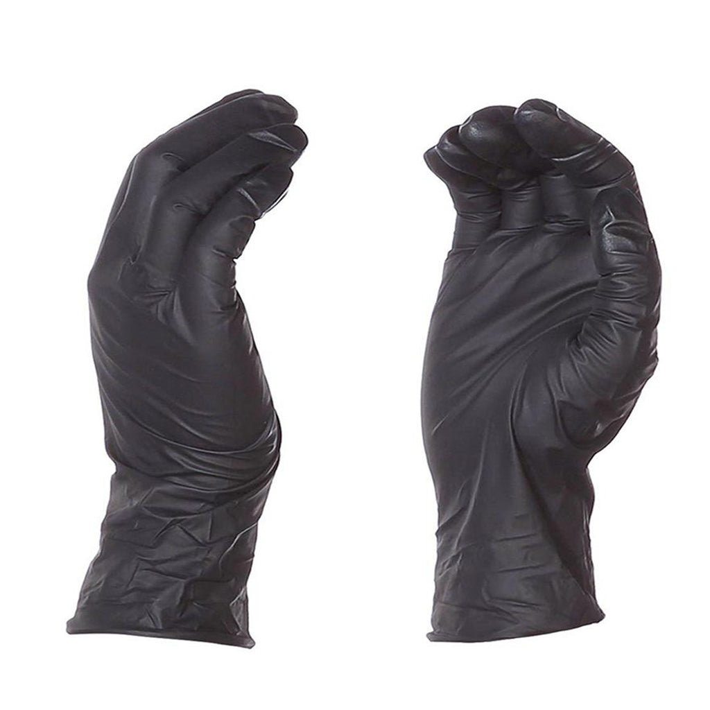 Black Nitrile Gloves