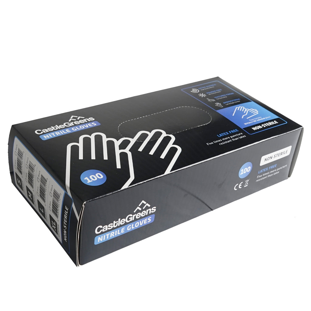 Black Nitrile Gloves