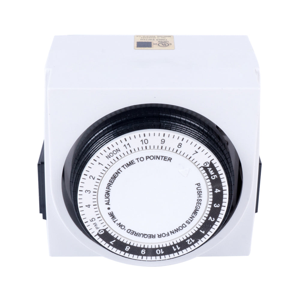 Dual Outlet 24 Hour Timer