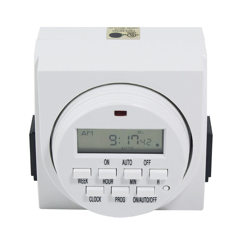 Dual Outlet 7-Day Digital Timer