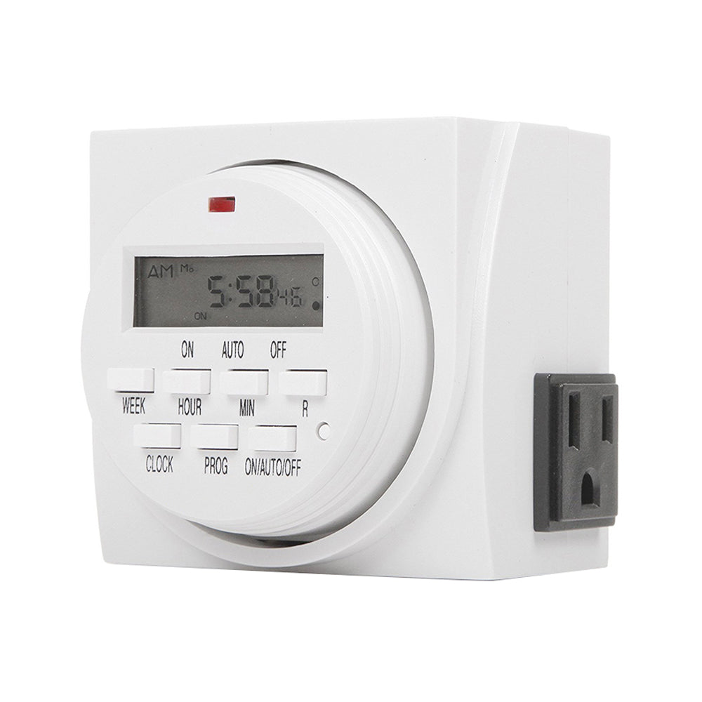 Dual Outlet 7-Day Digital Timer