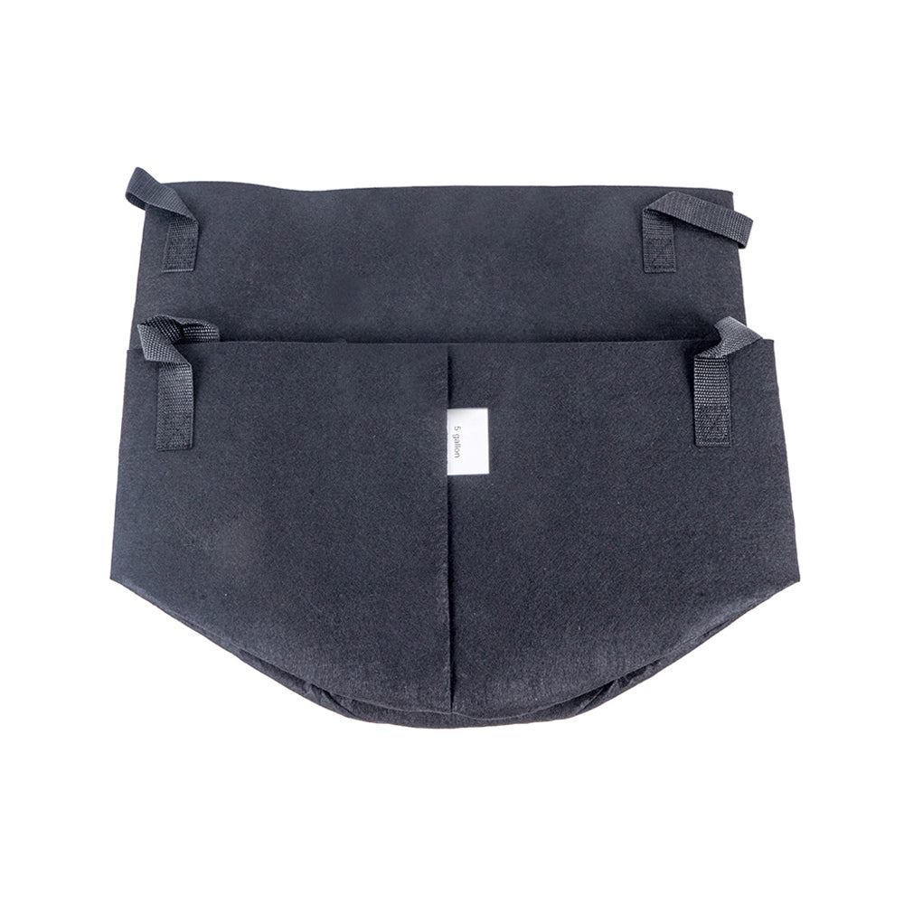 CastleGreens Premium Black 3 Gallon Fabric Grow Pot w/Handles