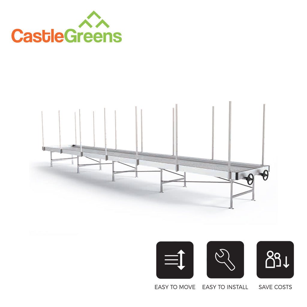 Castlegreens Custom Growing Rolling Bench