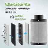 Surespeed PRO Carbon Filter 8 in x 24 in 750 CFM
