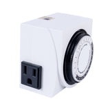 Dual Outlet 24 Hour Timer